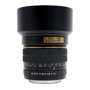 Samyang 85mm f/2.8 Aspherical IF Lens Canon.