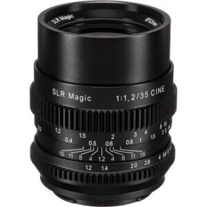 SLR Magic CINE 35mm F1.2 lens (Sony E Mount)