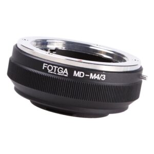 Fotga Lens Mount Adapter for Minolta MD MC Mount Lens to Micro Four Thirds (M4/3 / MFT) Mount Camera Olympus Pen E-PL7/8/9/10 OM-D E-M5 E-M10 Mark II III Panasonic Lumix GH1 GH2 GH3 GH4 GH5 GH5s