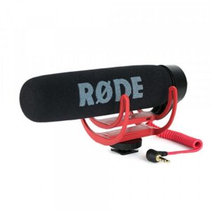 Rode VideoMic GO Lightweight On-Camera Microphone with Integrated Rycote Shockmount