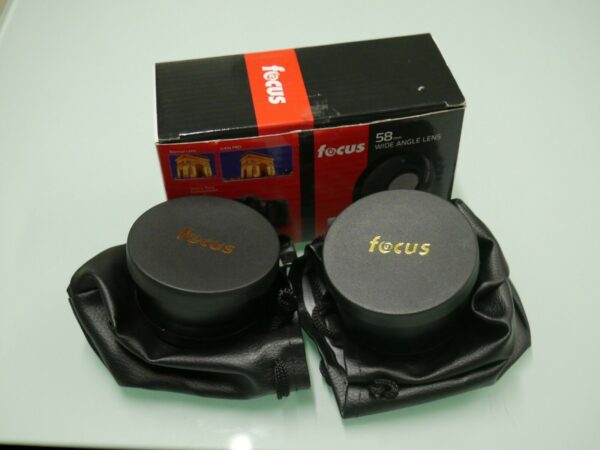 Focus 58mm 2.2X Telephoto & 0.43X Wide Angle with Macro Lens Kit