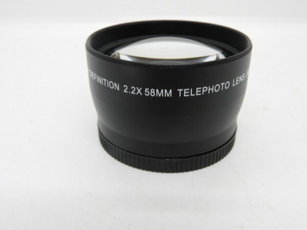 Focus 58mm 2.2X Telephoto & 0.43X Wide Angle with Macro Lens Kit