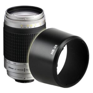 HB-26 Mount Lens Hood Shaded Twist-On For NIKON AF Nikkor 70-300mm F/4.0-5.6 G